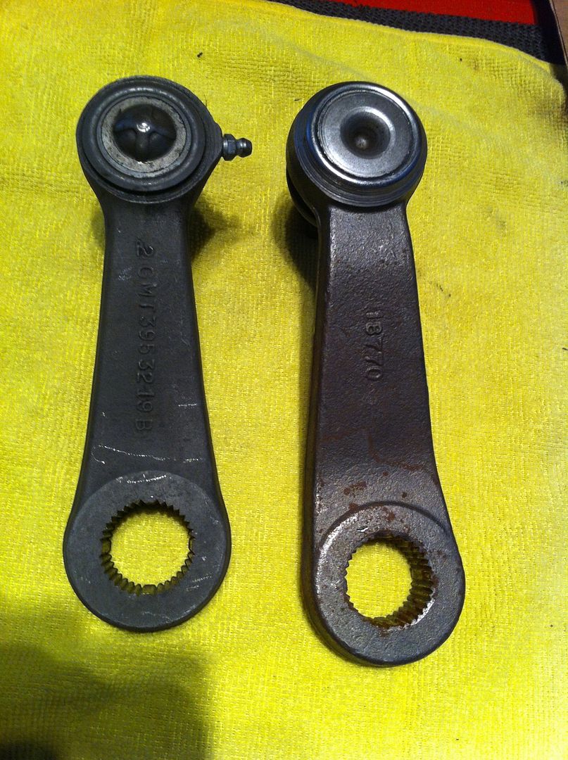 Correct Pitman arm for standard power steering Team Camaro Tech